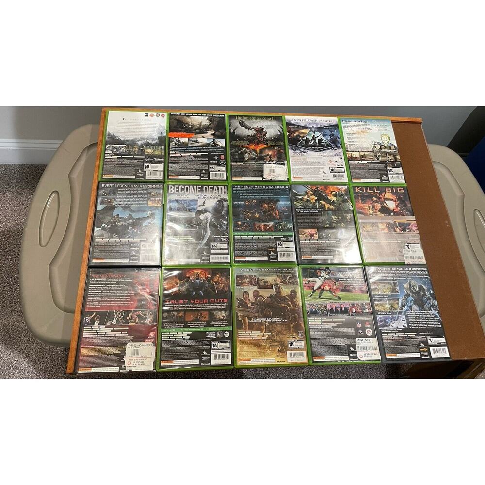 Xbox 360 Video Game Lot Bundle of 34 Microsoft Sports Fantasy Action CIB - Picture 4 of 14